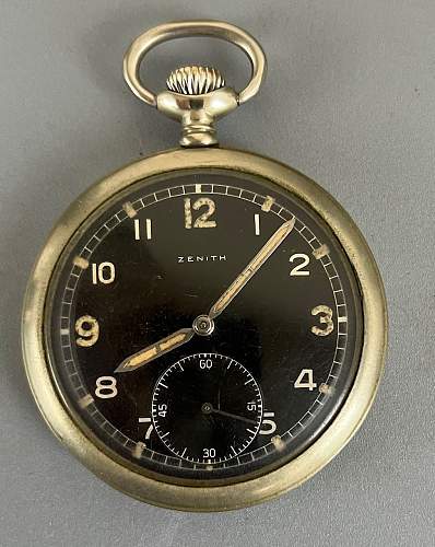 ww2 German pocket watch / Zenith