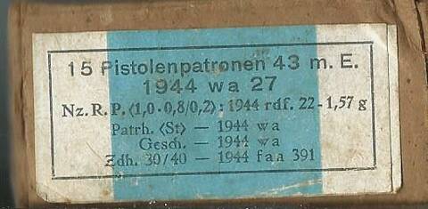 Marking Cartridge patronenkasten 900