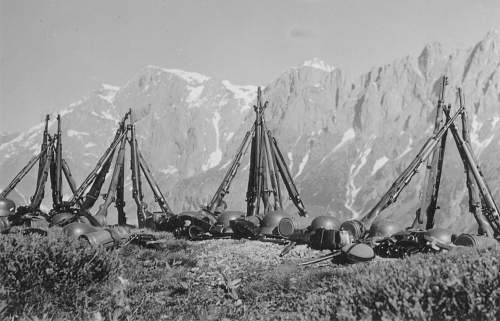 Gebirgsjäger field gear