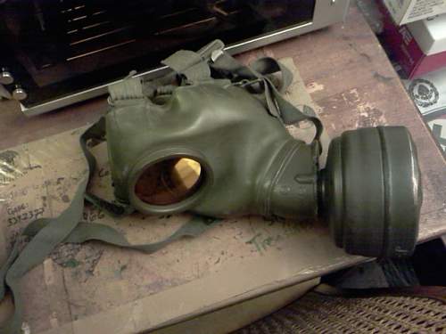 Short Gas Mask/ Cannister,named