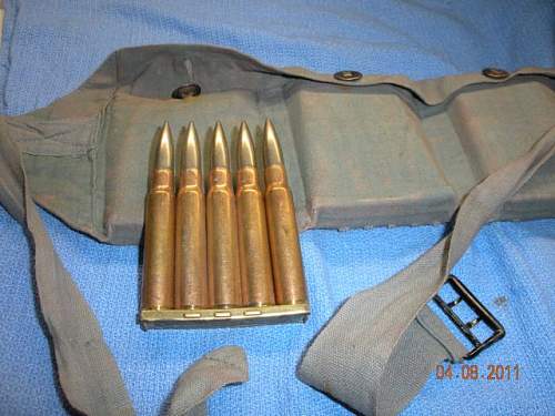 Identify this ammunition/bandolier? 7.92, 1938