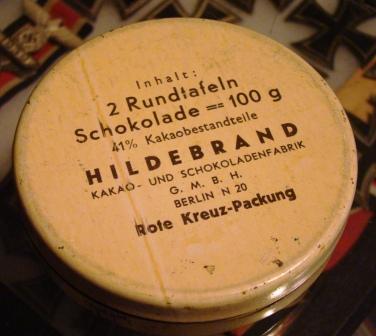 WW2 Red Cross Chocolate - Unopened