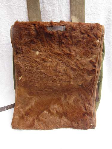 M34 Pony fur backpack