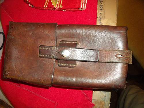Leather ammo/medic pouch?