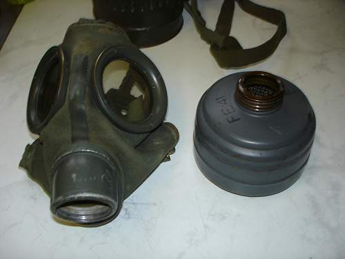 Gas Masks and Tin Identification