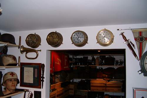 Kriegsmarine ship's clock