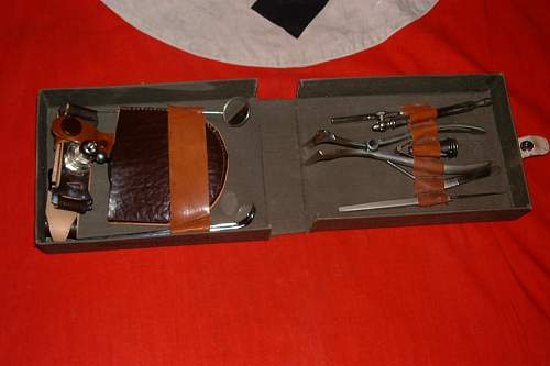 Truppenbesteck 1935, German field surgeons kit