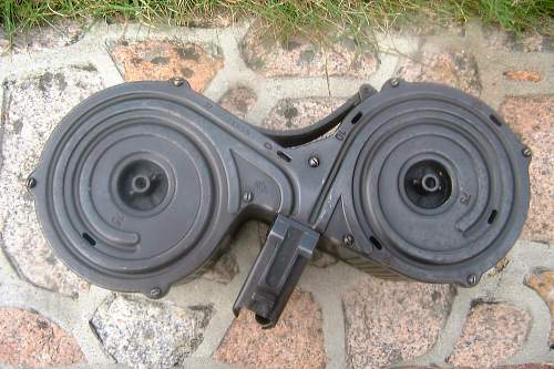 Saddle drum for a MG.13