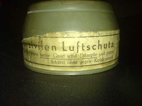 German GAs Mask Can - Different Color