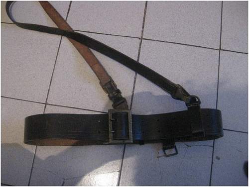 German officers belt? Real?