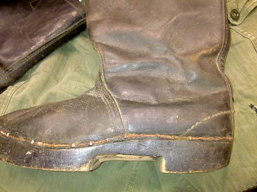 German leather boots