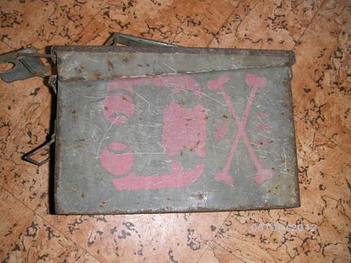 Need help,is this ammo box  German ?
