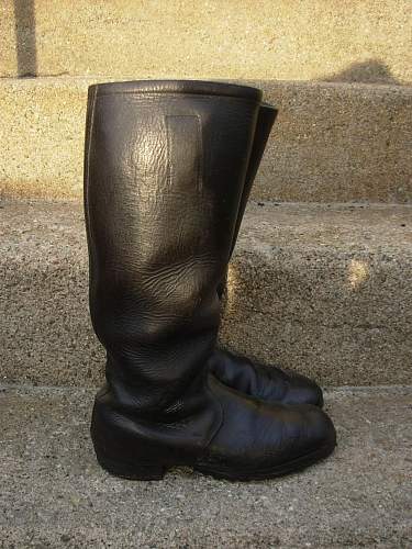 Hobnailed boots