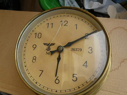 Is this clock a navy clock