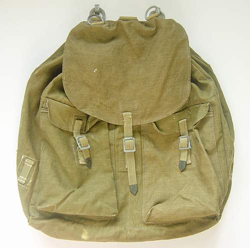 Help wanted on WH/LW Rucksack
