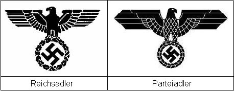 Wich way does the eagle must be facing...