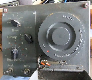 Luftwaffe Aircraft Navigation Beacon Morse Keyer/Control Unit MZG-1