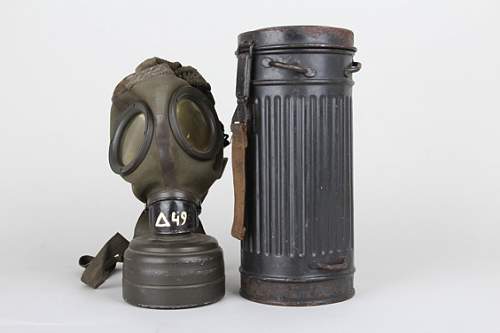 Gas mask &amp; canister