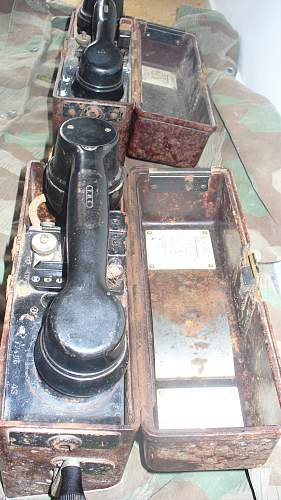 WW2 German Field Phones