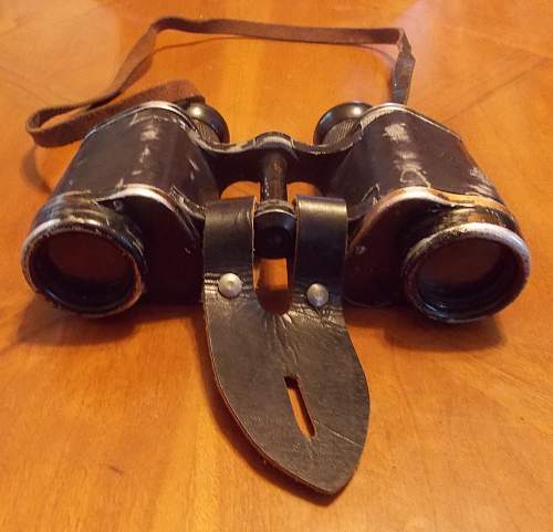 My new buys: 6x30 Binoculars &amp; Rubber Gasmask &amp; Can (Need some help with Binos)