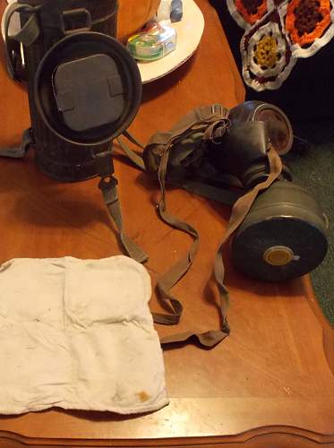 My new buys: 6x30 Binoculars &amp; Rubber Gasmask &amp; Can (Need some help with Binos)