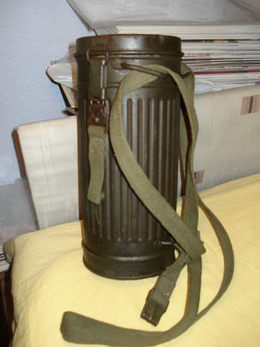 My very first (hopefully not last) gasmask &amp; canister...