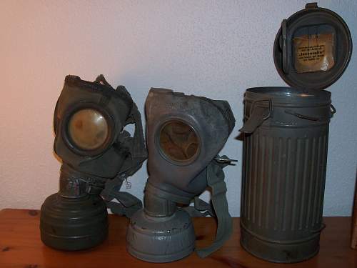 My very first (hopefully not last) gasmask &amp; canister...