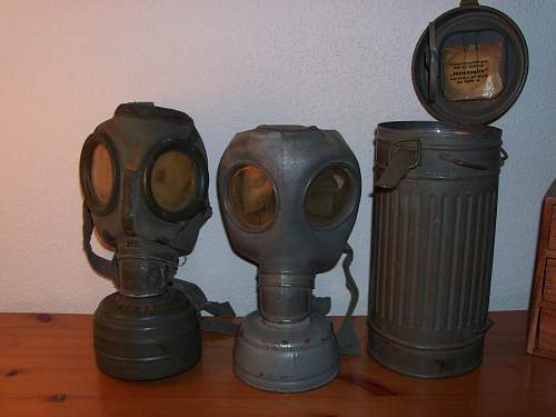 My very first (hopefully not last) gasmask &amp; canister...