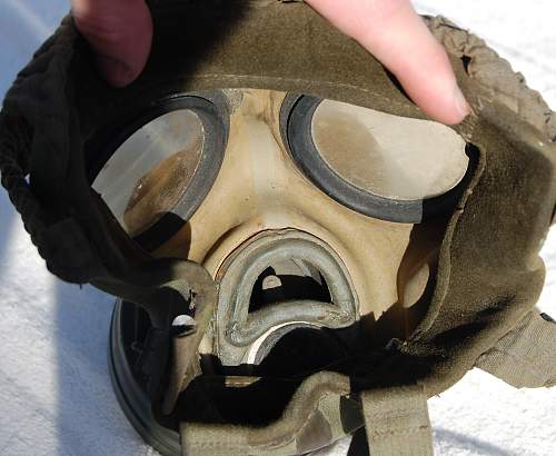 My first gas mask