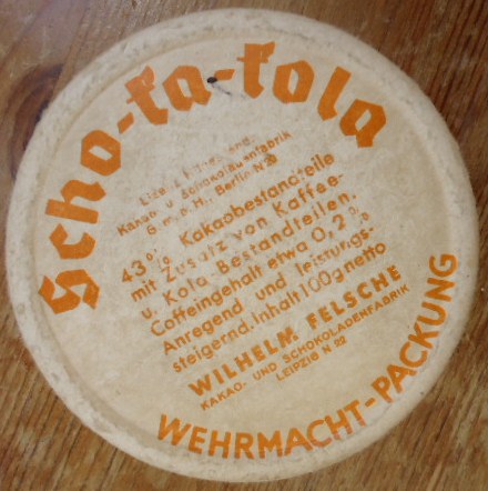 Scho-ka-kola tin: Question