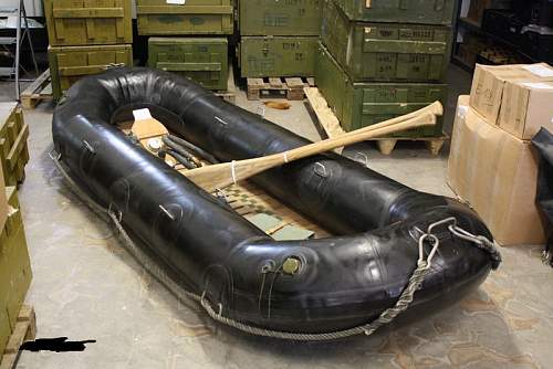 Need help on original german rubber boat?
