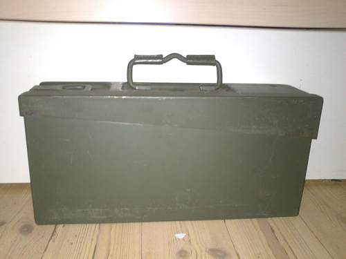 I bought this German Ammo Box!