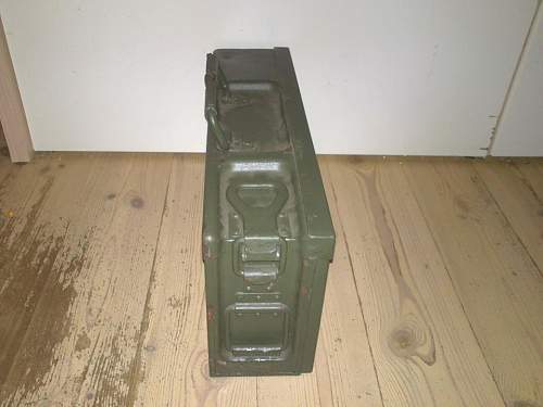 I bought this German Ammo Box!