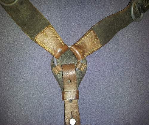 real? GERMAN Y STRAPS LUFTWAFFE MARKED HS HESSEN 1942 ?