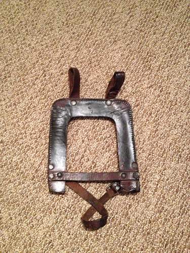 Entrenching Tool Carrier ID - WWI / Reichswehr