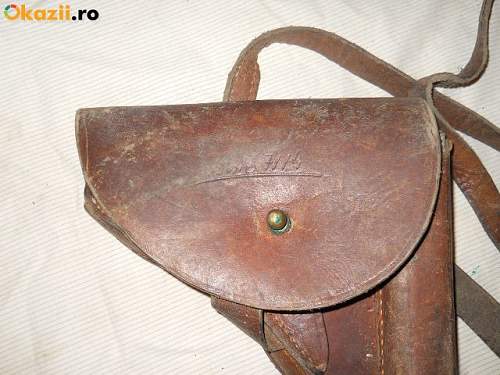 Unknown holster, possibly luger??