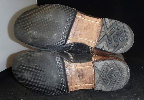 German Felt Boots - resoled WWII or East German ?