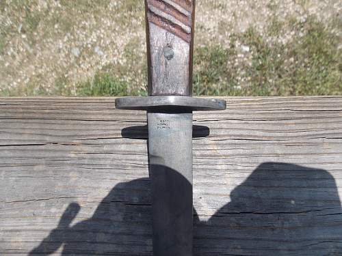 German fighting/boot knife?