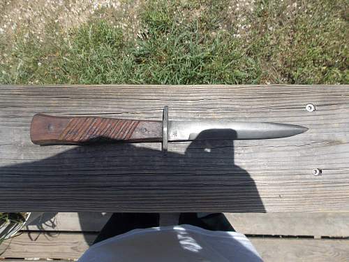 German fighting/boot knife?