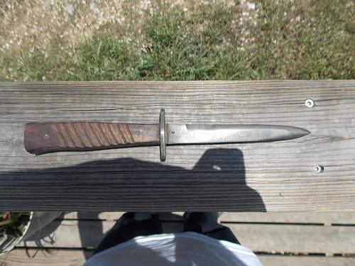 German fighting/boot knife?