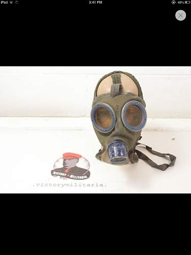 German gas mask colors