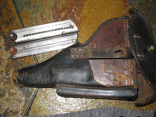 Please help id what's left of this holster!