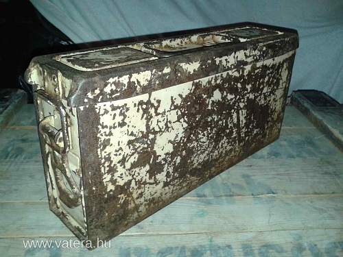 MG 42 Ammo Box - Winter Camo?