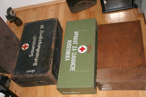 medical oxygen box