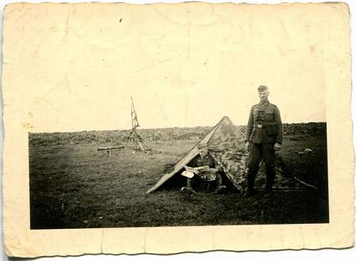 M31 Zeltbahn in use (period photos)