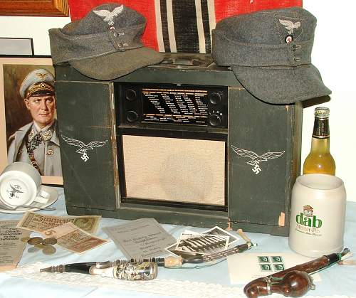 Luftwaffe K32 GWB Barracks radio