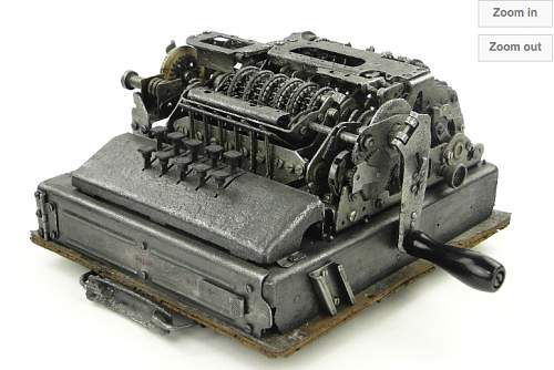 Rare SG-41z Nazi encryption machine circa 1944 - auction