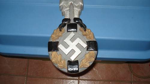 Odd Wooden German Eagle