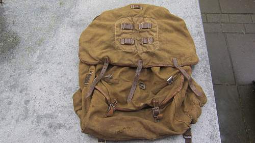 Wehrmacht backpack?