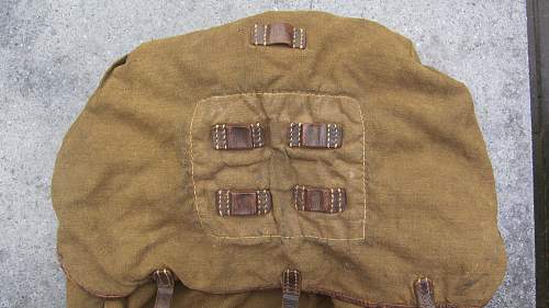 Wehrmacht backpack?